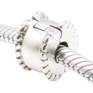 Pandora Beveled Sterling Silver Clip Charm – Retired