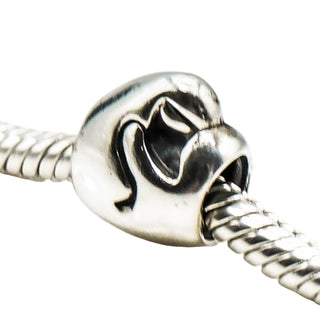 Chamilia Sterling Silver Motherhood Charm Bead Mother Baby Love