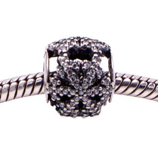 Pandora 2013 Black Friday Let It Snow Sterling Silver Snowflake Charm Retired