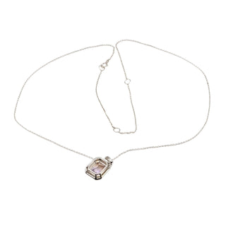 Vintage Fister Amethyst 900 Silver Necklace 20 Inches