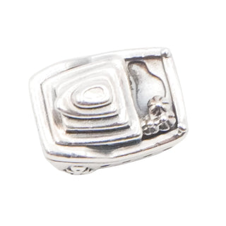 Pandora St. Thomas Personalized Cruise Ship Charm Sterling Silver Travel Bead