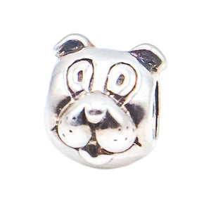 Chamilia Dog Sterling Silver Charm Bead Puppy Pet Lover Animal GB-8
