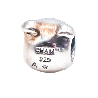 Chamilia Dog Sterling Silver Charm Bead Puppy Pet Lover Animal GB-8