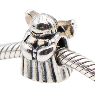 Pandora Angel Sterling Silver Charm Retired