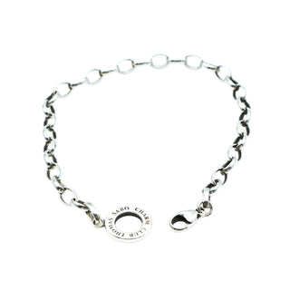 THOMAS SABO 7.28-Inch Classic Medium Link Charm Bracelet