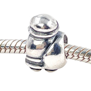 Pandora Santa Claus Sterling Charm Christmas Bead