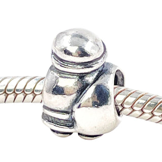 Pandora Santa Claus Sterling Charm Christmas Bead