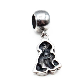 Puppy Dog Sterling Silver Charm Dangle Pendant