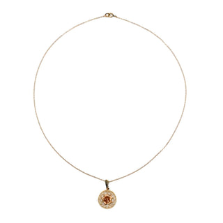 Vintage Krementz Gold Filled Rose Pendant Necklace Romantic Floral Jewelry