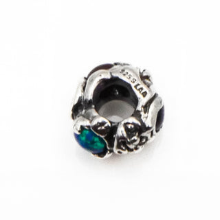 TROLLBEADS RARE Troll With Gems Bead Sterling Silver Charm