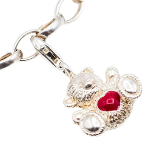 Thomas Sabo Charity for the US Teddy Bear Red Heart Charm Pendant