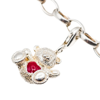 Thomas Sabo Charity for the US Teddy Bear Red Heart Charm Pendant
