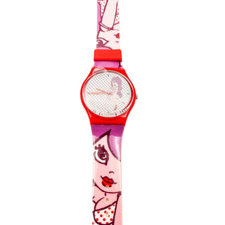 Swatch Gent Pink Senorita Watch GR149 New in Box