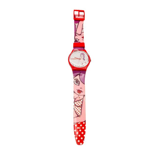 Swatch Gent Pink Senorita Watch GR149 New in Box