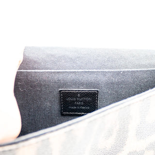 Louis Vuitton Monogram & Animal Print Leopard Pochette Felicie With Chain & Insert