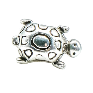 Pandora Turtle Charm Sterling Silver Animal Bead Retired