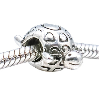 Pandora Turtle Charm Sterling Silver Animal Bead Retired