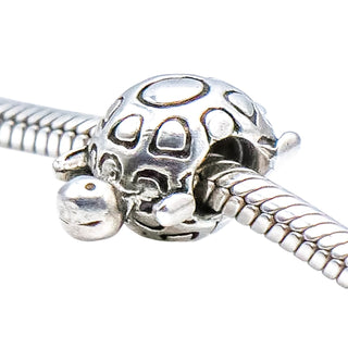 Pandora Turtle Charm Sterling Silver Animal Bead Retired