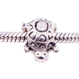Pandora Turtle Charm Sterling Silver Animal Bead Retired