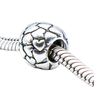 PANDORA Lotsa Love 925 ALE Sterling Silver Charm Bead