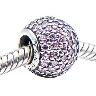Pandora Violet Pave Lights Sterling Silver Charm