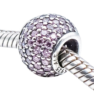 Pandora Violet Pave Lights Sterling Silver Charm