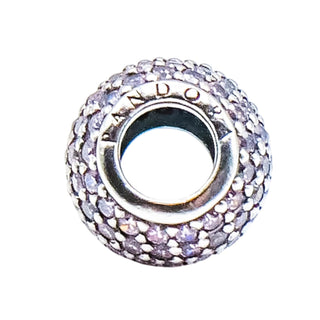 Pandora Violet Pave Lights Sterling Silver Charm