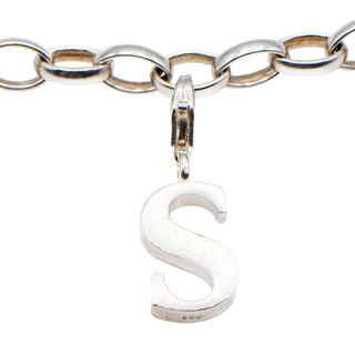 Thomas Sabo Letter S Sterling Silver Charm Pendant