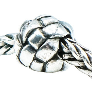 Trollbeads Plait Bead Sterling Silver Charm