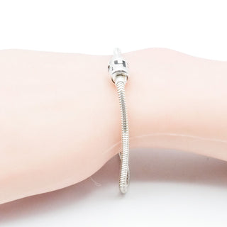 Truth Sterling Silver Snake Chain Bracelet 8 Inches