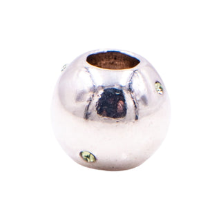Chamilia Soho Collection Roundabout Sterling Silver Green CZ Charm Bead