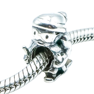 Chamilia Bunny Hill Skier Sterling Silver Charm Bead