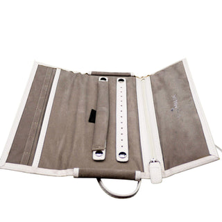 Chamilia Vintage Leather Jewelry Travel Bag