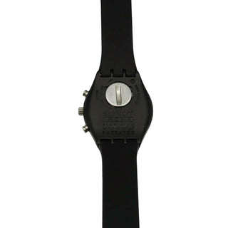 Swatch BLACKINO Irony Midi Chrono Watch (YMB4000)