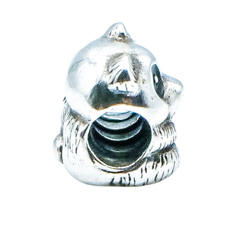 Pandora Panda Sterling Silver Charm With Black Enamel