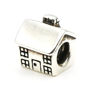 Chamilia House Charm Sterling Silver Home Bead Housewarming Gift Family Cottage