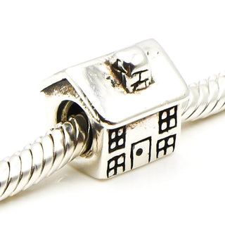 Chamilia House Charm Sterling Silver Home Bead Housewarming Gift Family Cottage
