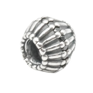 Pandora Retired Show Stopper Black CZ Sterling Silver Charm