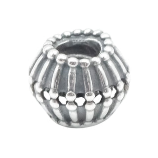 Pandora Retired Show Stopper Black CZ Sterling Silver Charm