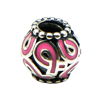 Pandora Pink Ribbon Sterling Silver Breast Cancer Awareness Charm