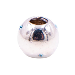 Chamilia Soho Collection Roundabout Sterling Silver Blue CZ Charm Bead