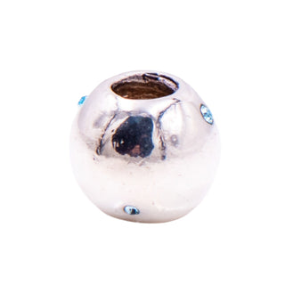 Chamilia Soho Collection Roundabout Sterling Silver Blue CZ Charm Bead