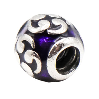 Pandora Purple Zen Sterling Silver Charm