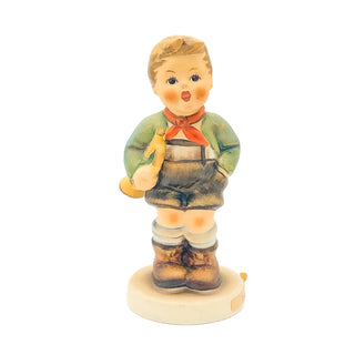 Goebel Hummel Trumpet Boy # 97, TMK-6 Porcelain Figurine from 1981