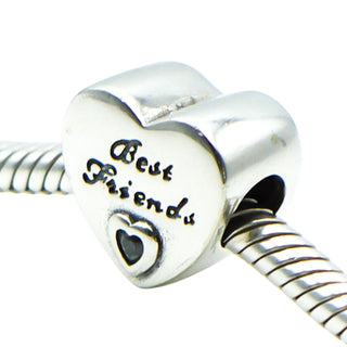 Pandora Friendship Heart Sterling Silver Charm