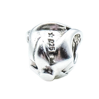 Chamilia Rose Flower Sterling Silver Charm Bead Floral Garden Love