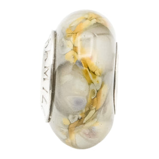 Chamilia Pressed Flower Murano Glass Charm With Sterling Silver Core OB-195