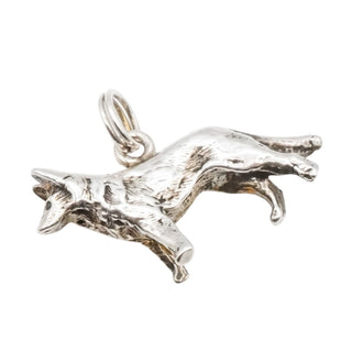 German Shepherd Sterling Silver Charm