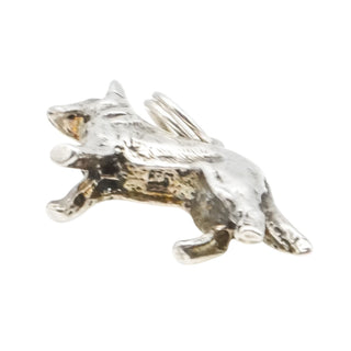 German Shepherd Sterling Silver Charm