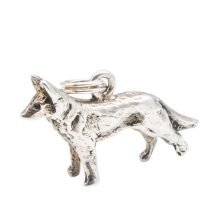 German Shepherd Sterling Silver Charm